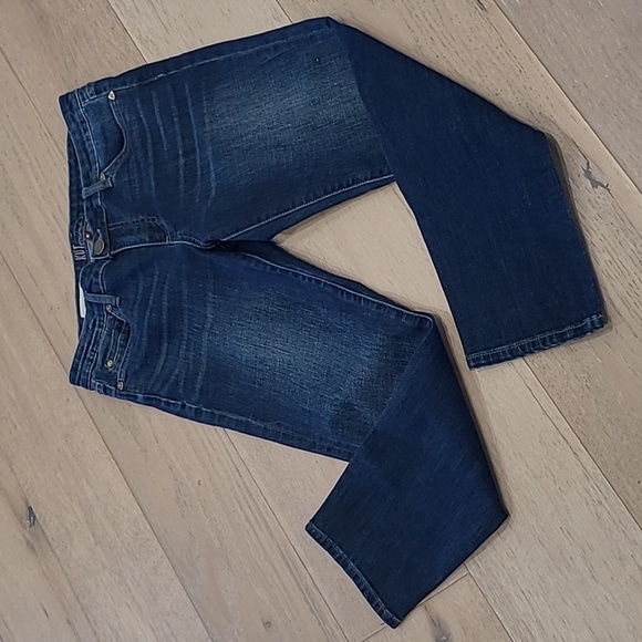 EUC Kut From the Kloth Katy Jeans Women's 6 Straight Leg Mid Rise Cropped Denim - Picture 1 of 12